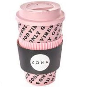 🎁Zona pink good vibes plastic drink cup